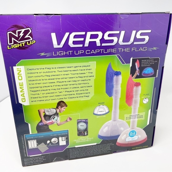 Toysmith Nightzone Capture The Flag Game NEW - Picture 3 of 12